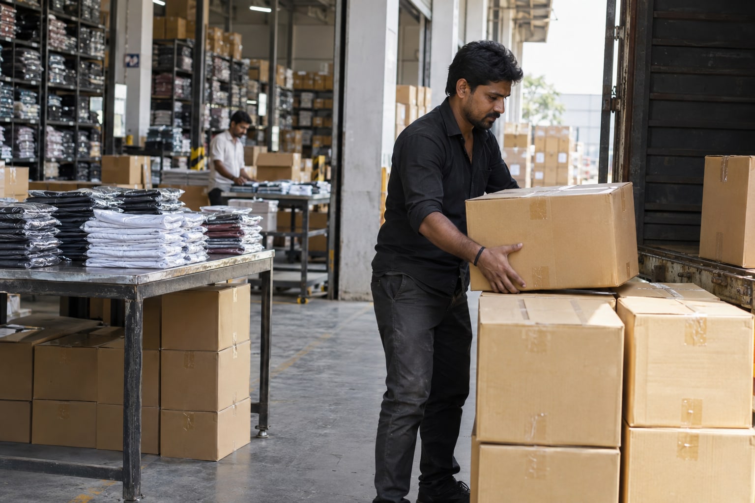 Wholesale orders being prepared