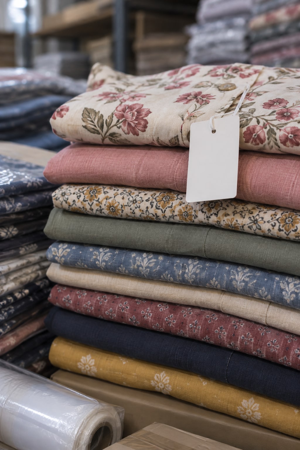 Folded apparel detail at Maaax Wholesaler